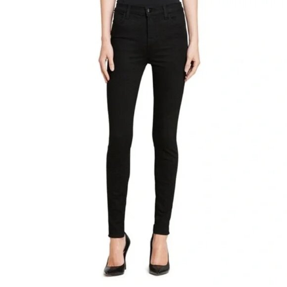 J Brand 'Maria' High Rise Skinny Jeans (After Dark) Size 31 - Picture 1 of 5